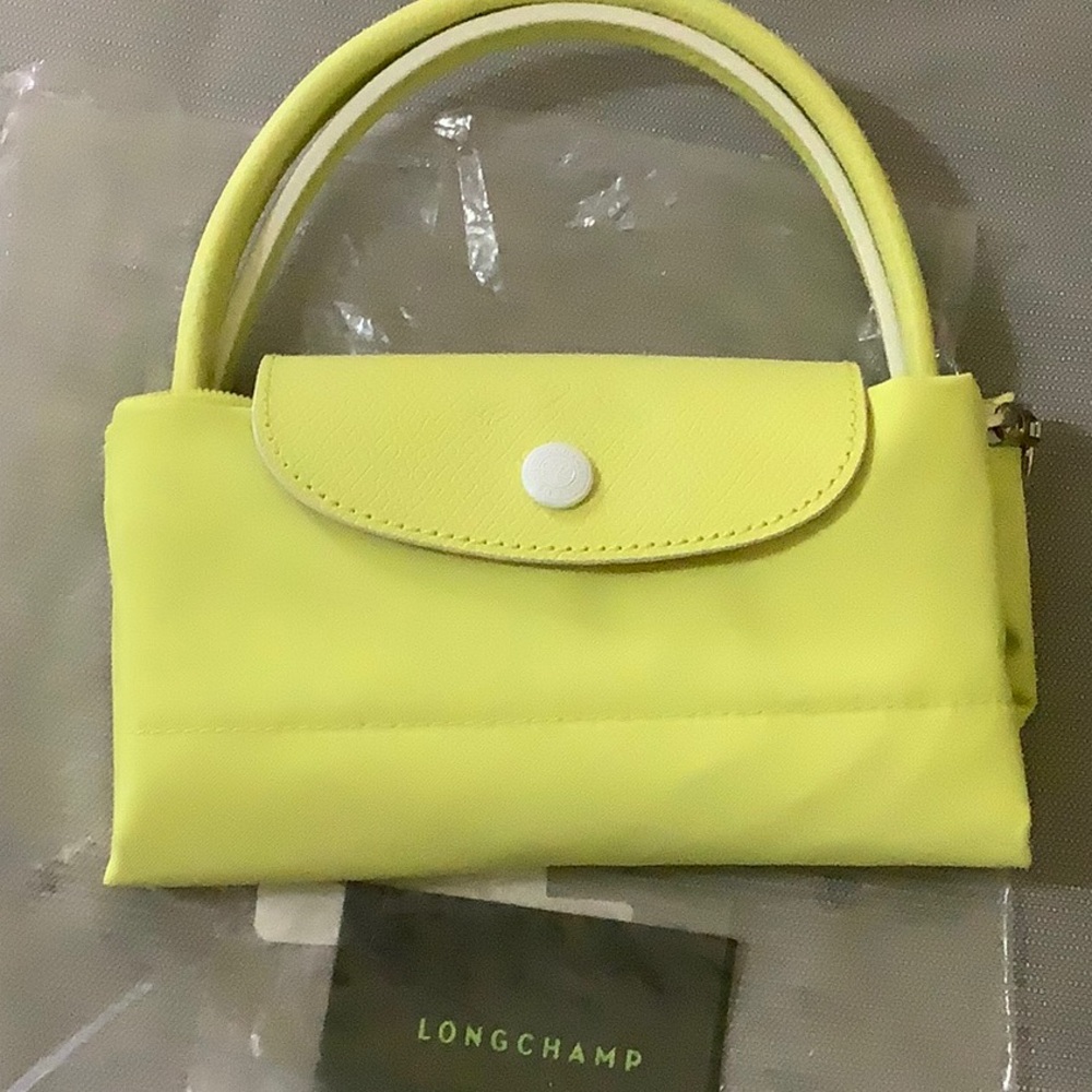 brand new longchamp top handle small bag perfect condition